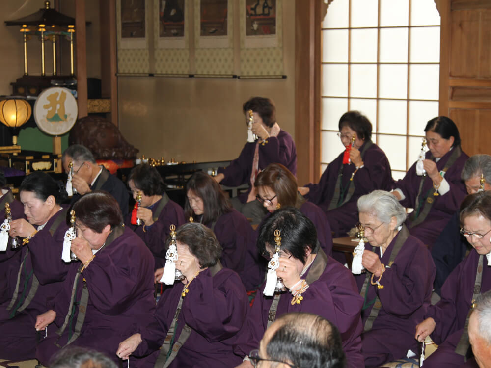 お祈りの様子